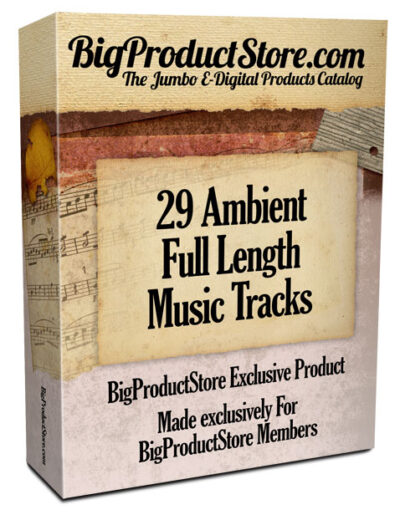29 Ambient PLR Royalty Free Music