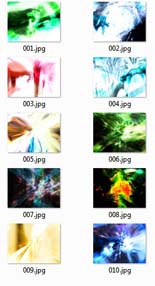 Abstract Images Collection Volume 1
