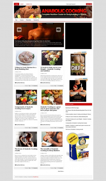 Anabolic Cooking Health Niche Blog