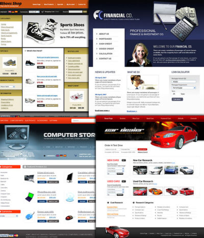 Web Templates Collection 4