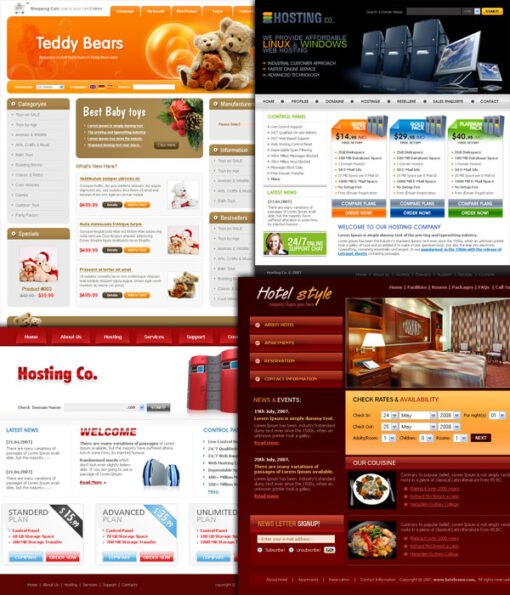 Web Templates Collection 6