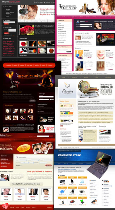 Web Templates Collection 7