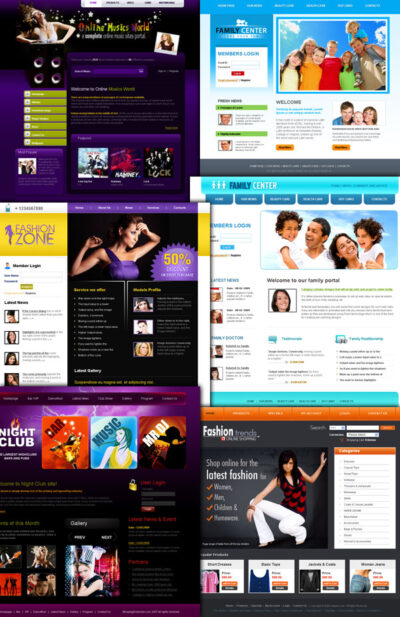 Web Templates Collection 8