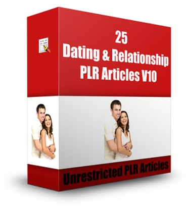 25 Dating And Relationship PLR Articles V 10