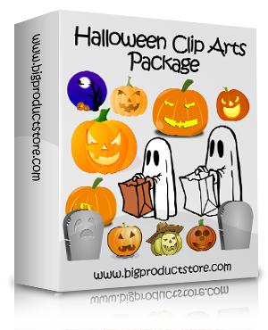 Halloween Clip Arts Package