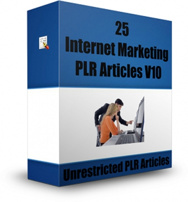 25 Internet Marketing PLR Articles V 10