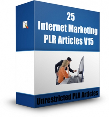 25 Internet Marketing PLR Articles V 15