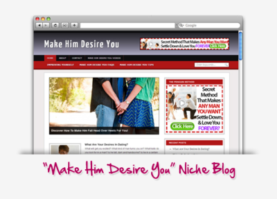 Make Him Desire You Niche Blog