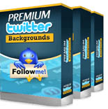 Premium Twitter Backgrounds Pack