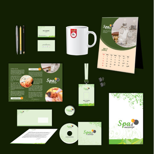 Spa Print Design Template Pack
