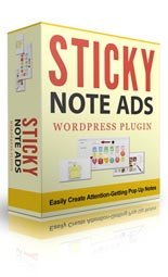 Sticky Note Ads WordPress Plugin