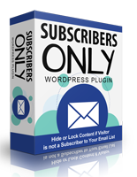 Subscribers Only Plugin