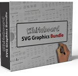 Whiteboard SVG Graphics Bundle